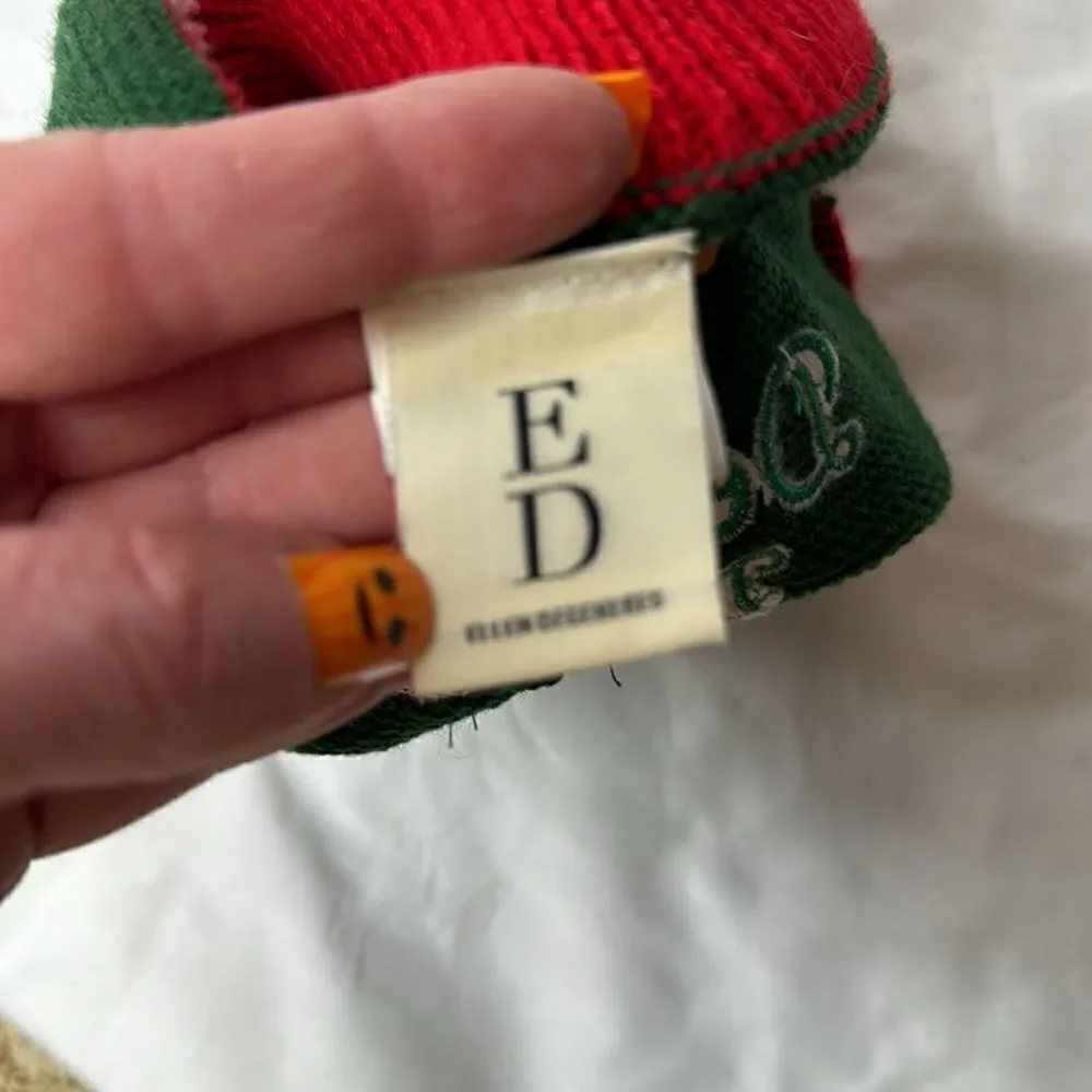 Ellen Degeneres ED “Deck The Halls” Dog Sweater. Size Medium.